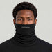 Peak Performance unisex Wool Neck Gaiter in Black – male front