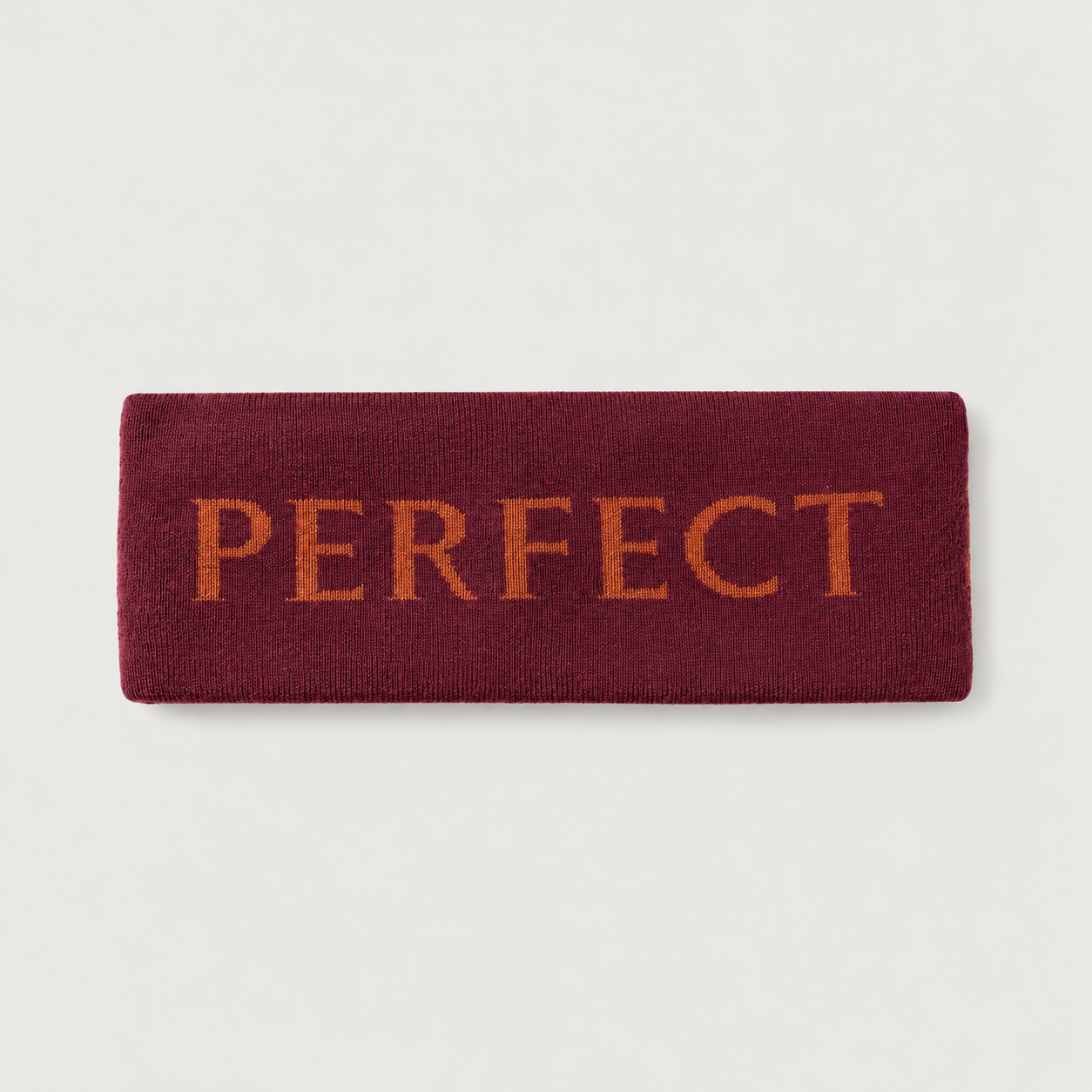 Perfect Moment unisex Headband in Autumn/Wine – product front view