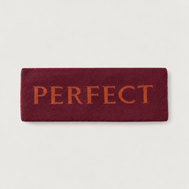 Perfect Moment unisex Headband in Autumn/Wine – product front view