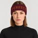 Perfect Moment unisex Headband in Autumn/Wine – woman back view