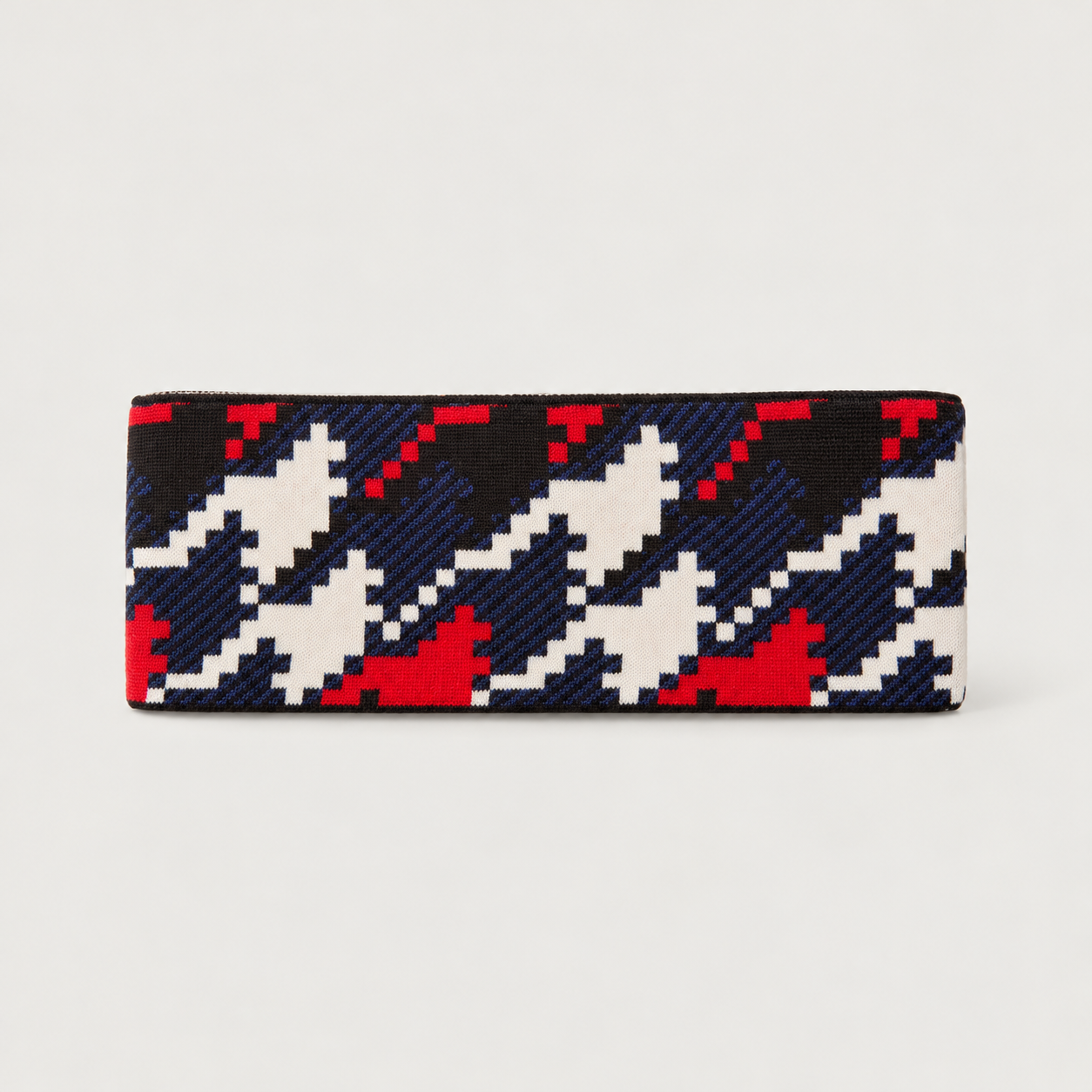 Perfect Moment unisex Headband in Houndstooth – product back view