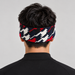 Perfect Moment unisex Headband in Houndstooth – man back view