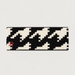 Perfect Moment unisex Headband in Houndstooth Black/White – product front view