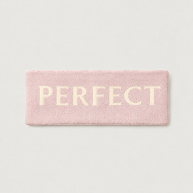 Perfect Moment unisex Headband in Oyster Pink – product front view