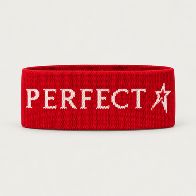 Perfect Moment unisex Headband in Red – product front view