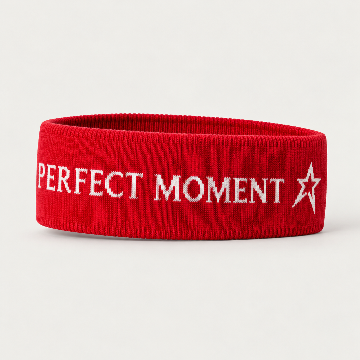 Perfect Moment unisex Headband in Red – product side view