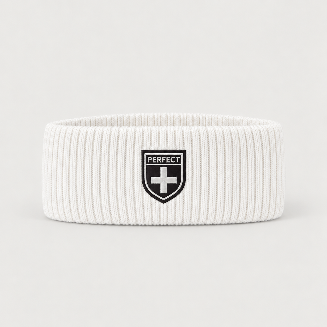 Perfect Moment unisex Headband in Snow White – product front view