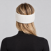 Perfect Moment unisex Headband in Snow White – woman back view