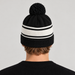 Perfect Moment unisex Schild Beanie in Black – man back view