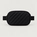 Perfect Moment unisex Star Bum Bag in Black – product back view