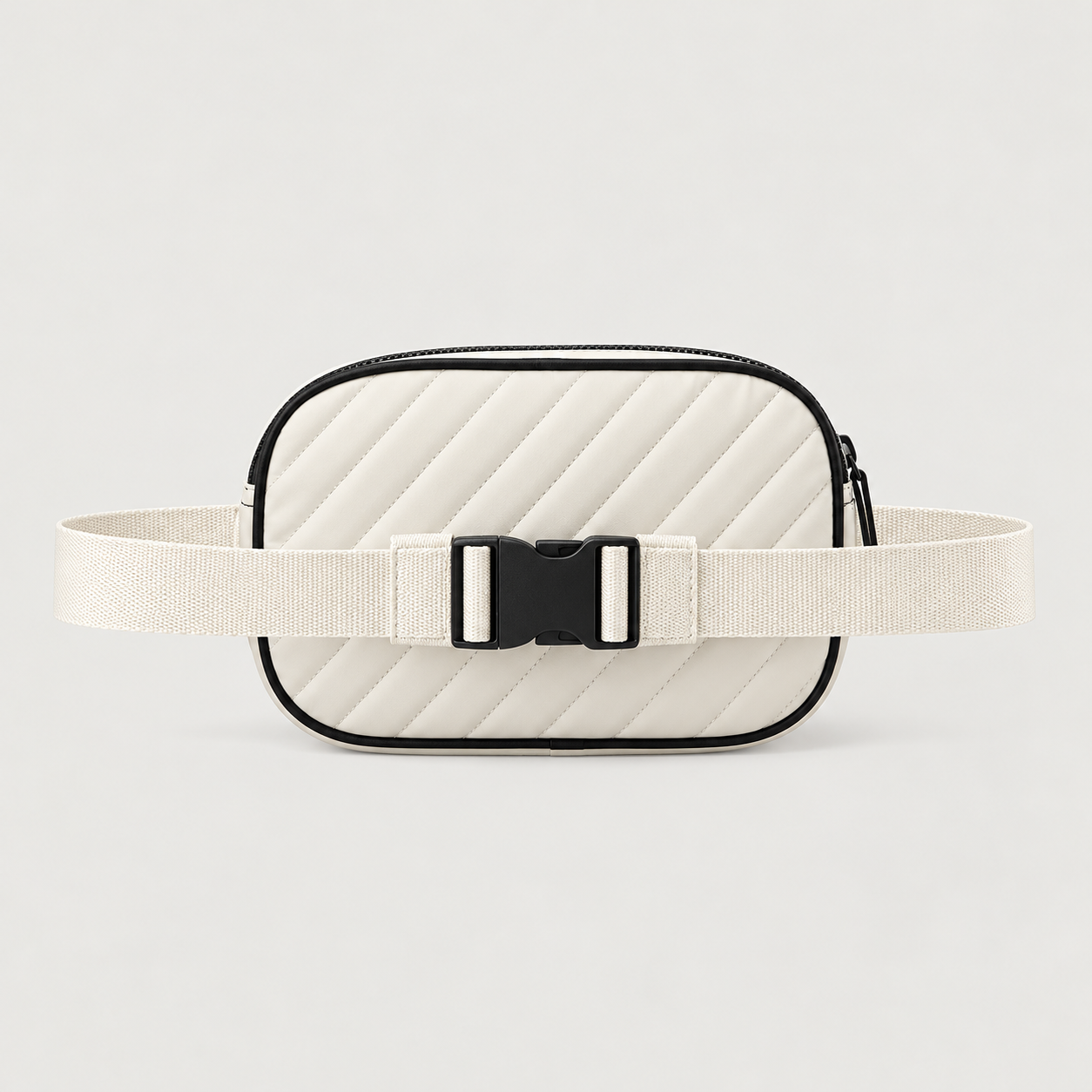 Perfect Moment unisex Star Bum Bag in Snow White – product back view
