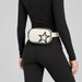 Perfect Moment unisex Star Bum Bag in Snow White – woman rear three quarter view