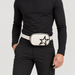 Perfect Moment unisex Star Bum Bag in Snow White – man front view