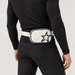 Perfect Moment unisex Star Bum Bag in Snow White – man rear three quarter view