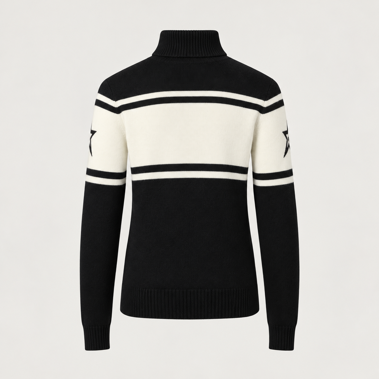 Perfect Moment men’s Apres Schild Sweater in Black – product back view