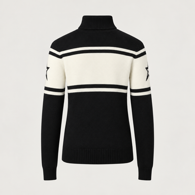 Perfect Moment men’s Apres Schild Sweater in Black – product back view