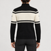 Perfect Moment men’s Apres Schild Sweater in Black – model back view