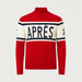 Perfect Moment men’s Apres Schild Sweater in Red – product front view