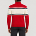 Perfect Moment men’s Apres Schild Sweater in Red – model back view