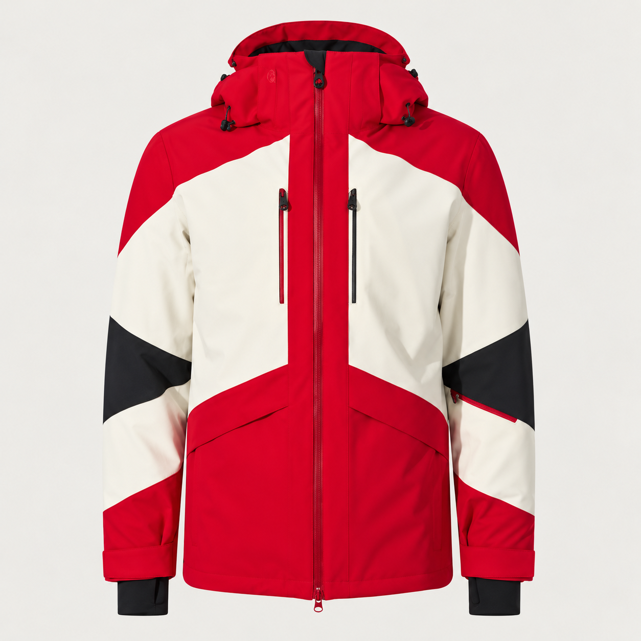 Perfect Moment men’s Chamonix III Ski Jacket in Red – product front view