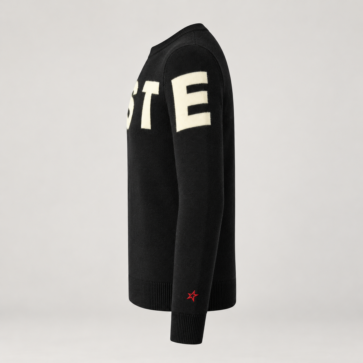 Perfect Moment men’s Piste II Sweater in Black – product side view
