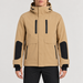 Perfect Moment men’s Technical Moment Ski Jacket in Camel – model front view