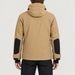 Perfect Moment men’s Technical Moment Ski Jacket in Camel – model back view