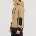 Perfect Moment men’s Technical Moment Ski Jacket in Camel – model side view