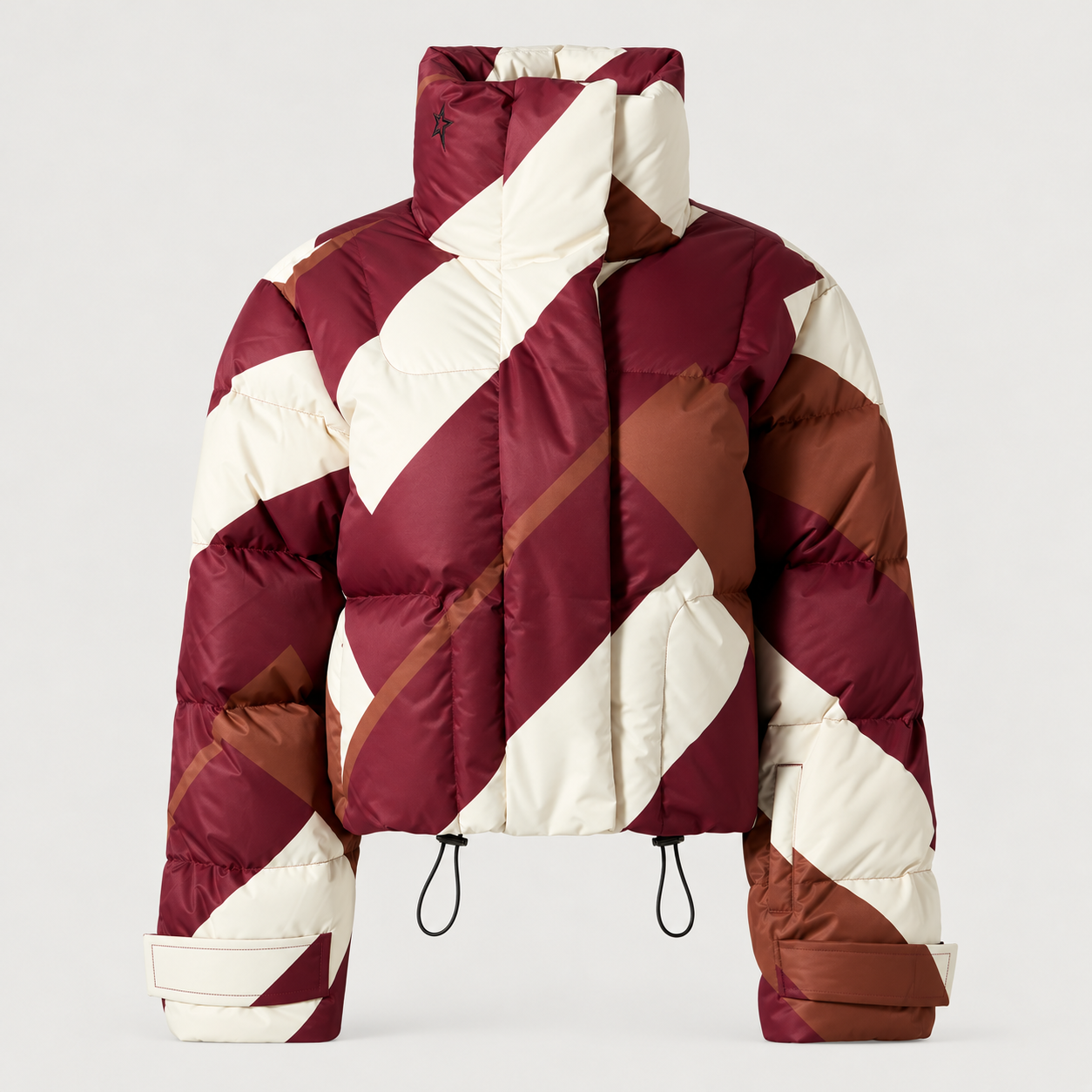 Perfect Moment women’s Astralis Ski Jacket in Chevron Wine – product front view