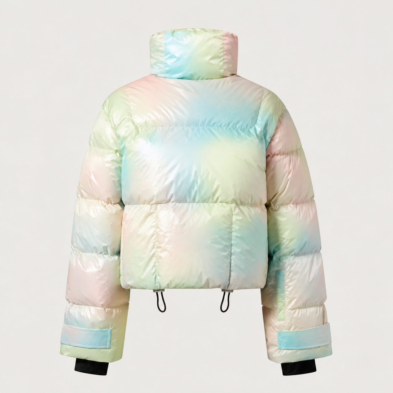Perfect Moment women’s Astralis Ski Jacket in Pastel Powder – product back view