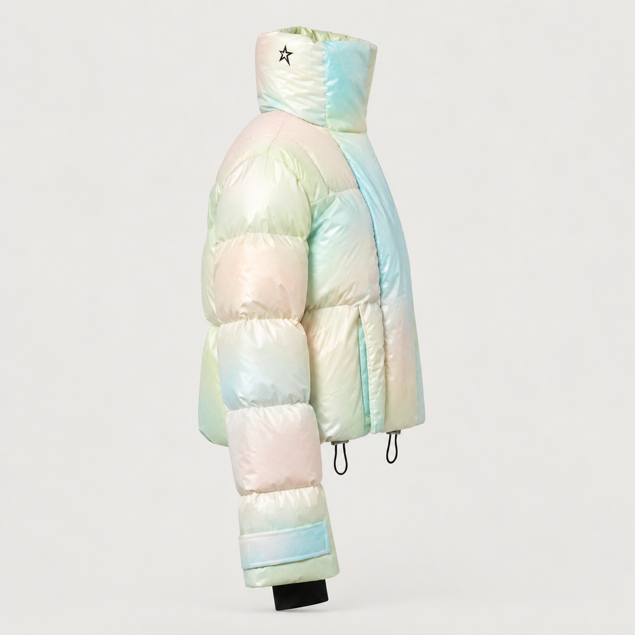 Perfect Moment women’s Astralis Ski Jacket in Pastel Powder – product side view