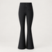 Perfect Moment women’s Aurora High Waist Flare Pant in Black – product front view