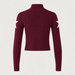 Perfect Moment women’s Cable Sweater in Wine – product back view