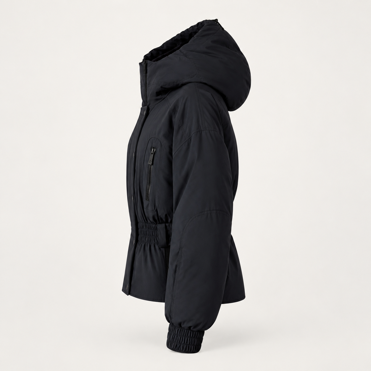 Perfect Moment women’s Celeste Ski Jacket in Black – product side view