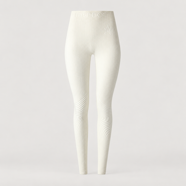 Perfect Moment women’s Chalet Baselayer Pant in Snow White – product front view