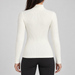 Perfect Moment women’s Chalet Baselayer Top in Snow White – model back view