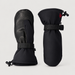 Perfect Moment women’s Davos Mitts in Black – front product view