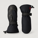 Perfect Moment women’s Davos Mitts in Black – back product view