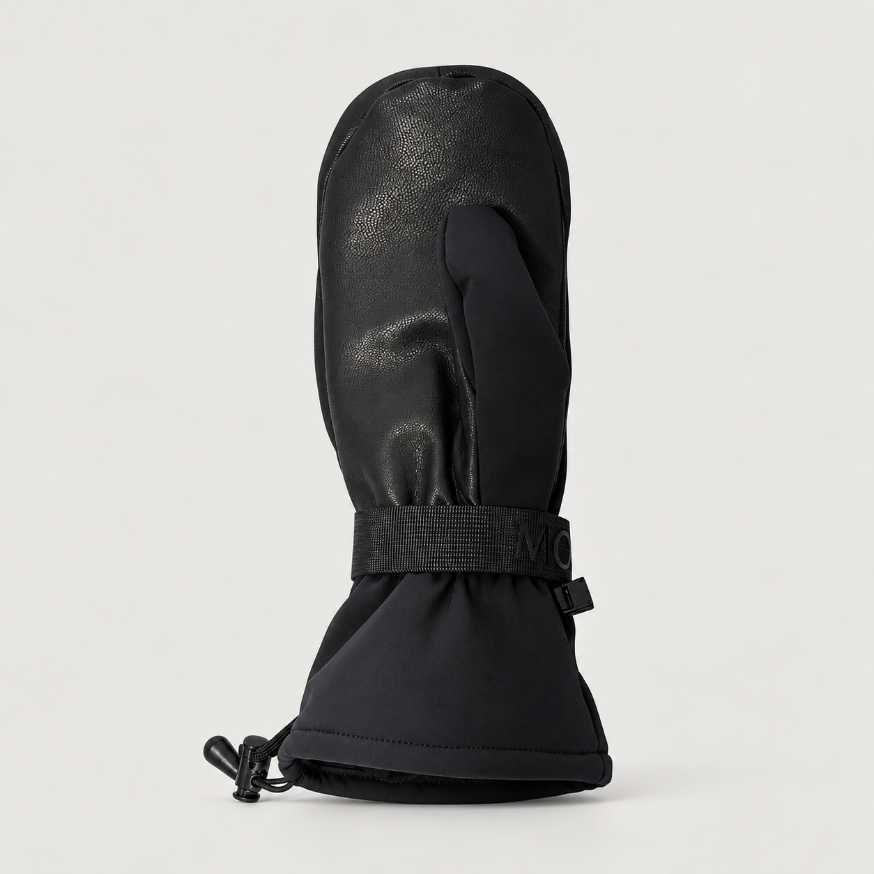 Perfect Moment women’s Davos Mitts in Black – side product view