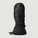 Perfect Moment women’s Davos Mitts in Black – side product view