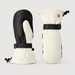 Perfect Moment women’s Davos Mitts in Snow White – front product view