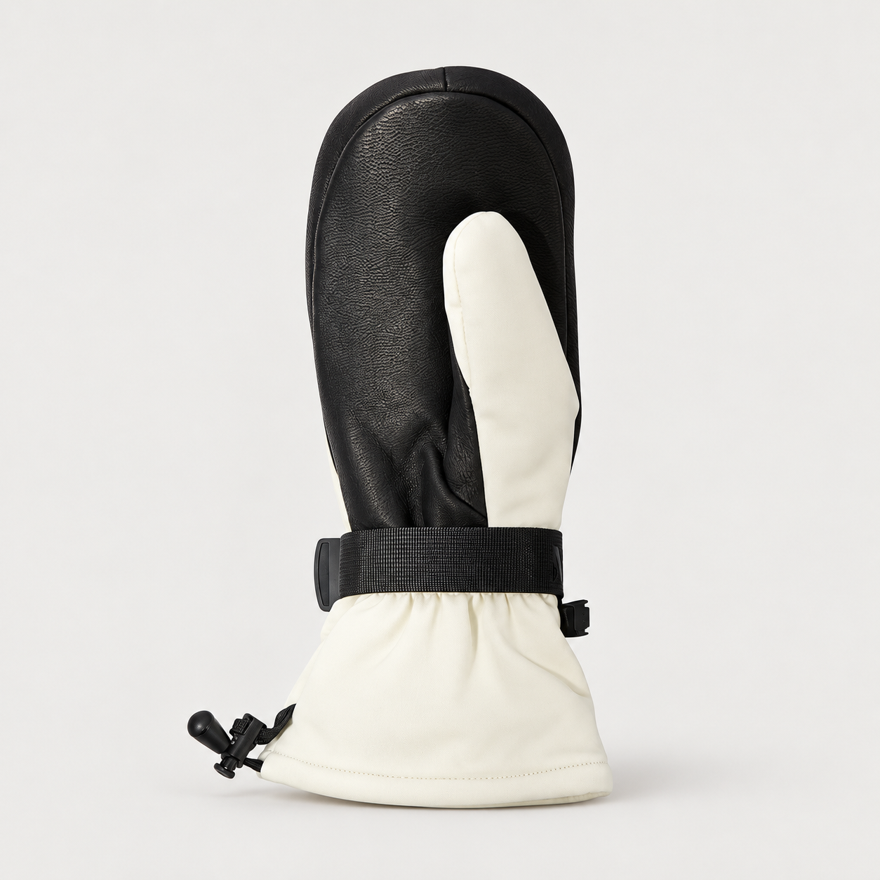 Perfect Moment women’s Davos Mitts in Snow White – side product view