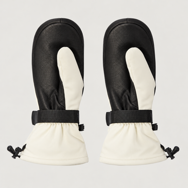 Perfect Moment women Davos Mitts in Snow White – product back view