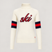 Perfect Moment women’s Neve Wool Sweater in Snow White – product front view