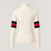 Perfect Moment women’s Neve Wool Sweater in Snow White – product back view