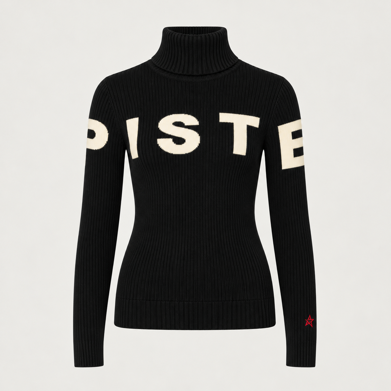 Perfect Moment women’s Piste II Sweater in Black – product front view
