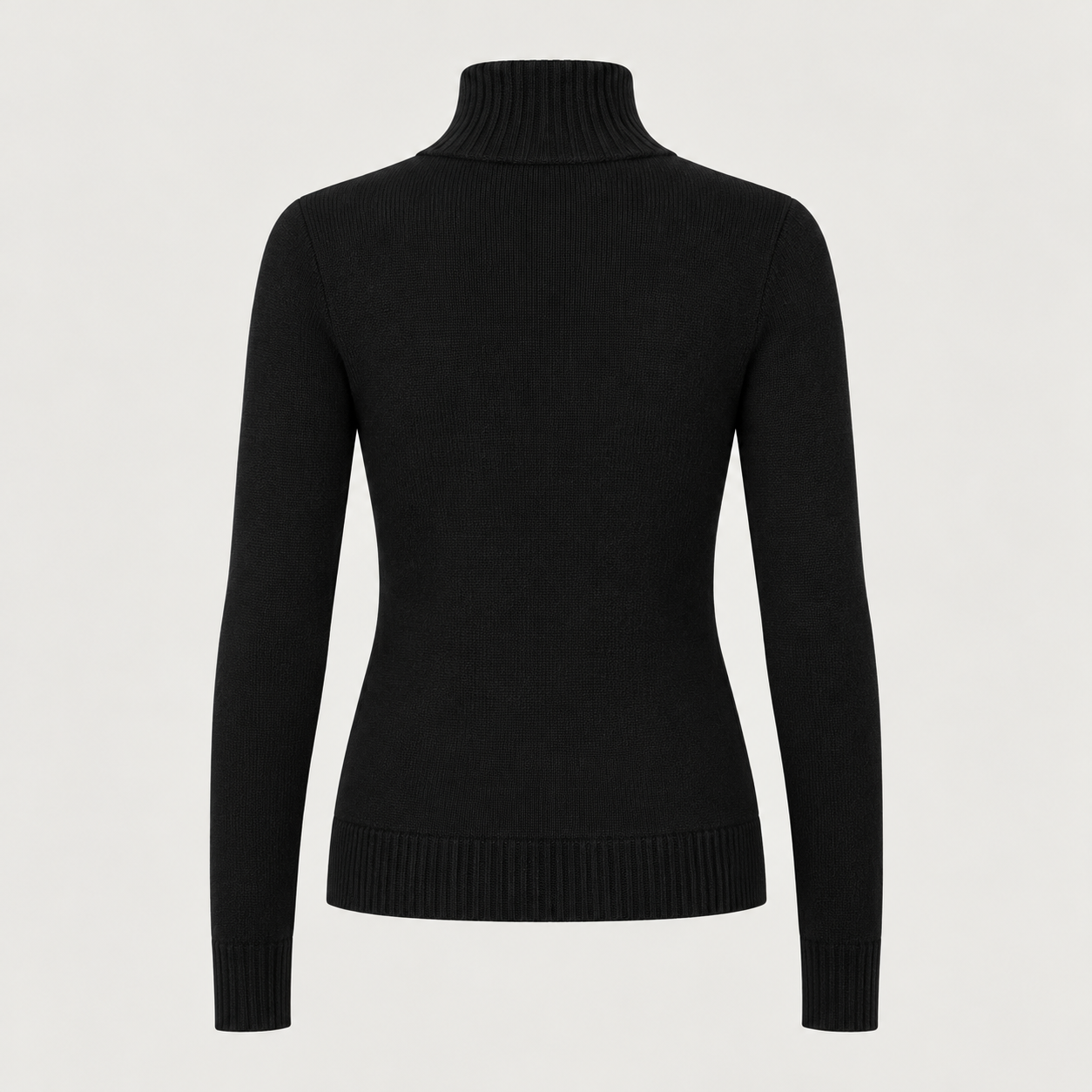 Perfect Moment women’s Piste II Sweater in Black – product back view