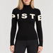 Perfect Moment women’s Piste II Sweater in Black – model front view