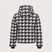 Perfect Moment women’s Polar Flare III Ski Jacket in Houndstooth – product back view