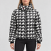 Perfect Moment women’s Polar Flare III Ski Jacket in Houndstooth – model front view